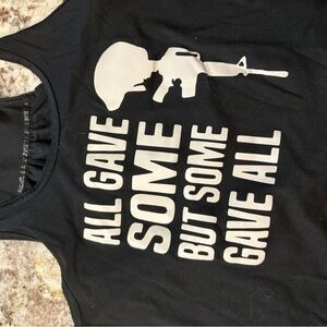 Black Constantly Varied Gear tank size medium